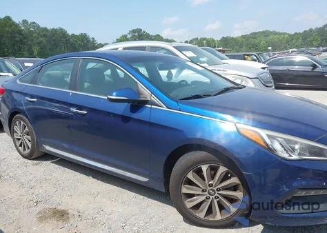 2015 Hyundai Sonata Sport/Limited z USA, uszkodzony, nr VIN 5NPE34AF0FH212853